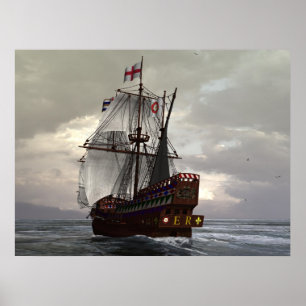 Golden Hind Poster