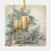 Golden Holiday Toast