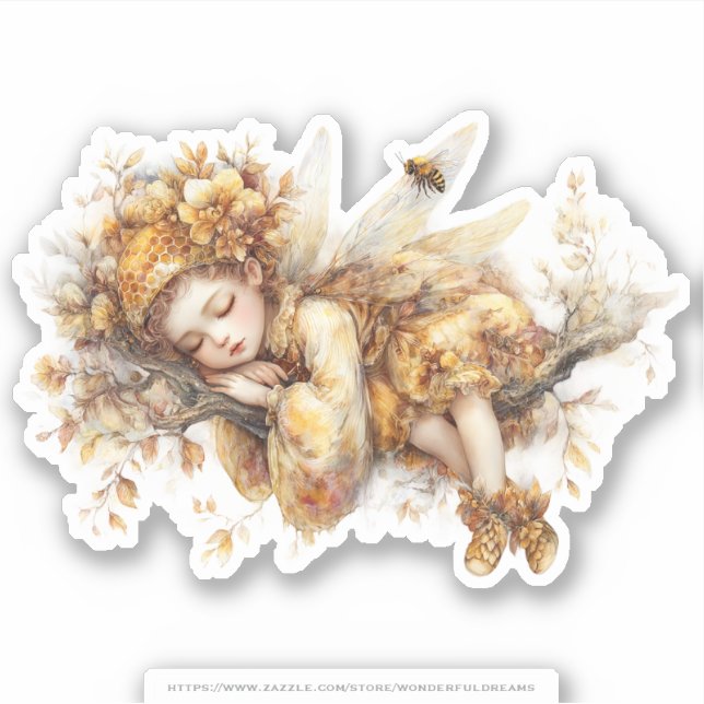 Golden Honey Fairy World - 2a The sleeping fairies (Front)