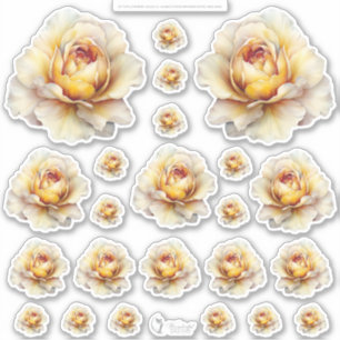 Golden Honey Fairy World – 4a - Flowers Sheet