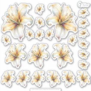 Golden Honey Fairy World – 4a - Flowers Sheet