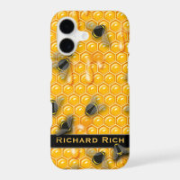 Golden Honeycomb Drip | Aesthetic Bumble Bee