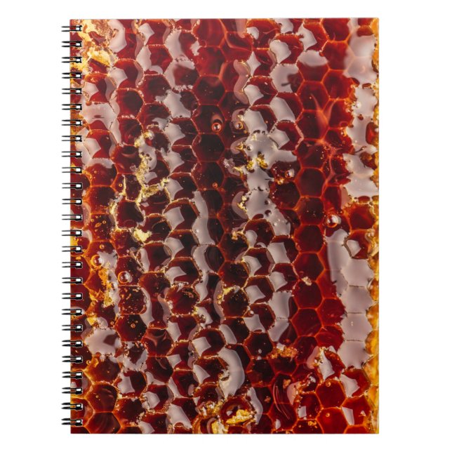 Golden honeycomb notebook (Front)