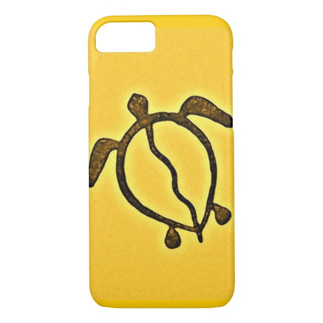 Golden Honu Hawaii Case-Mate iPhone Case (Back)