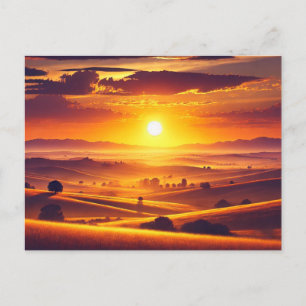 golden horizon postcard