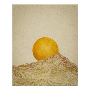 Golden Horizon Poster