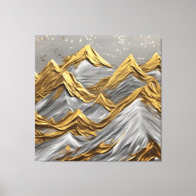 Golden Horizons Canvas Print (Front)