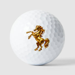 Golden Horse Golf Ball