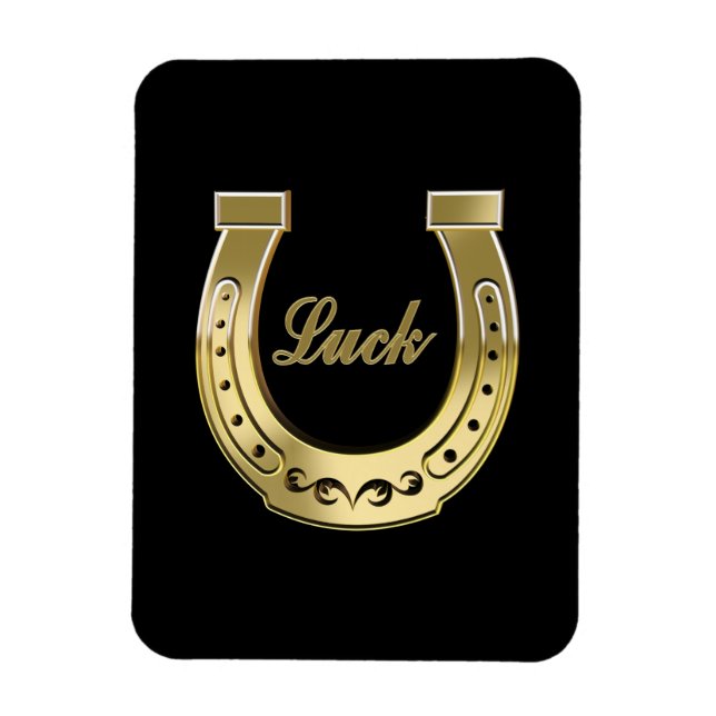 Golden horseshoe magnet (Vertical)