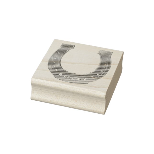 Golden horseshoe rubber stamp (Stamp)