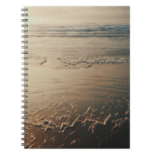 Golden Hour At Cannon Beach  Notebook