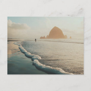 Golden hour at Cannon Beach Postcard
