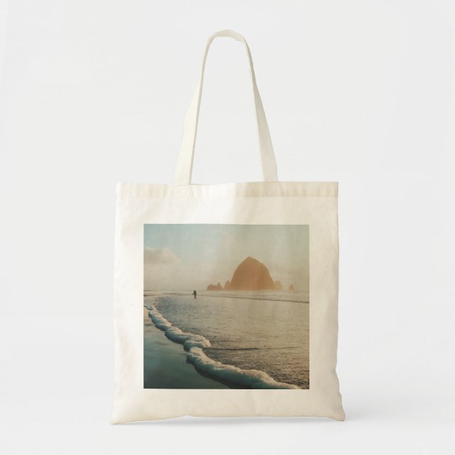 Golden hour at Cannon Beach  Tote Bag (Front)