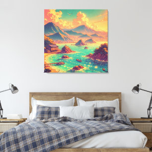 Golden Hour by the Bay Canvas Print
