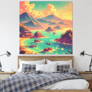 Golden Hour by the Bay Canvas Print