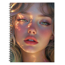 Golden Hour Dream – Radiant Angelic Portrait