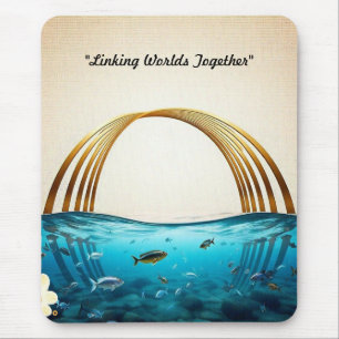 "Golden Hour Glow" Mouse Mat