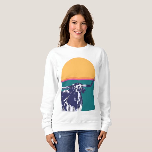 Golden Hour Longhorn Sweatshirt (Front Full)