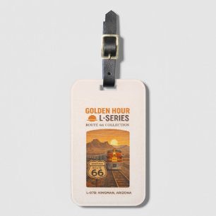 Golden Hour Route 66 L-Series Kingman Arizona Luggage Tag