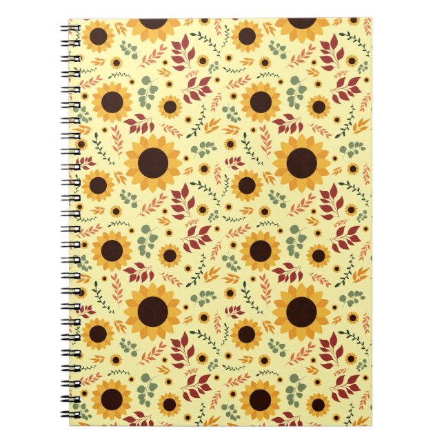 Golden Hour Sunflower | Classic Professional 6.5"  Notebook (Front)
