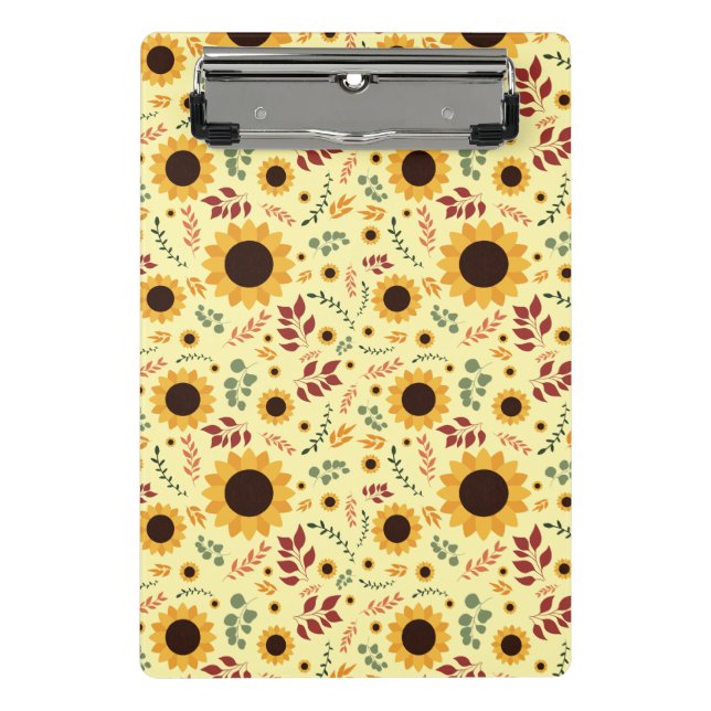 Golden Hour Sunflower | Mini Mini Clipboard (Front)