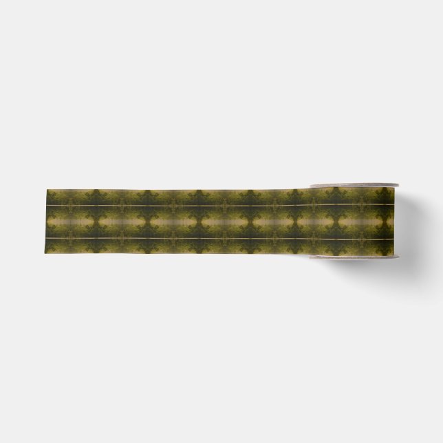 Golden Hour Trees Grosgrain Ribbon (Front)