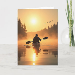 Golden Hour Voyage Card