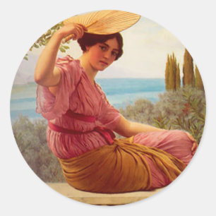 Golden Hours Classic Round Sticker