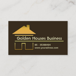 golden houses business card