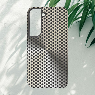 Golden Hue Perforated Metal Look  Samsung Galaxy Case