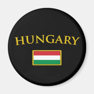 Golden Hungary Magnet