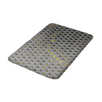 Golden image under grey plates, oblong squares
