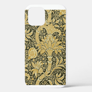 Golden Indian Pattern, William Morris iPhone 12 Case