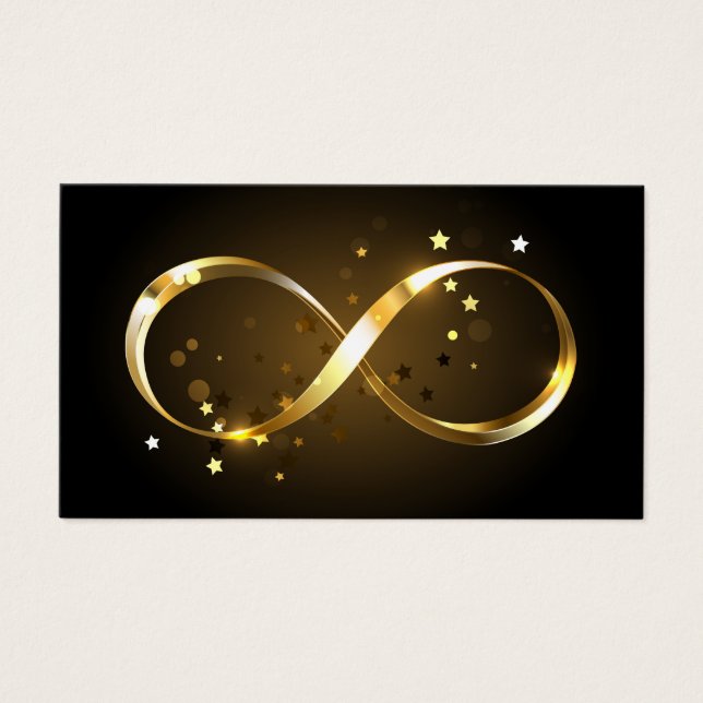 Golden Infinity Symbol (Front)