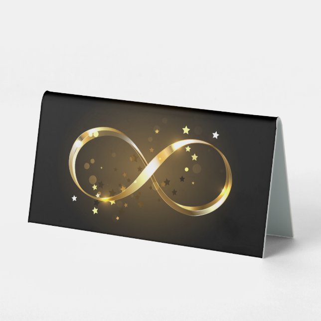 Golden Infinity Symbol (Front)