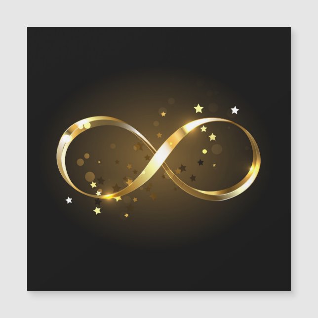 Golden Infinity Symbol (Front)