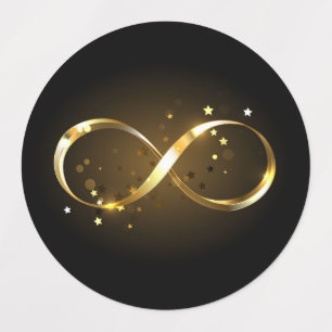 Golden Infinity Symbol