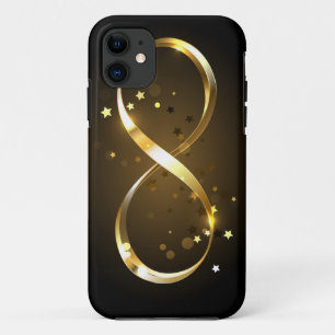 Golden Infinity Symbol iPhone 11 Case