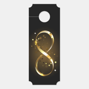 Golden Infinity Symbol Door Hanger