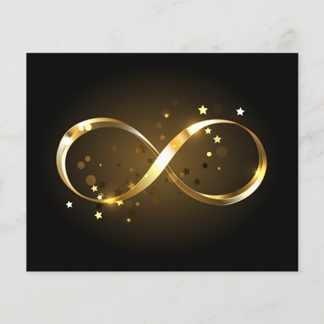Golden Infinity Symbol Flyer (Front)