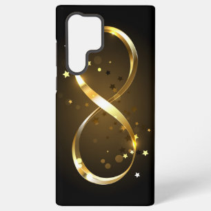 Golden Infinity Symbol Samsung Galaxy Case