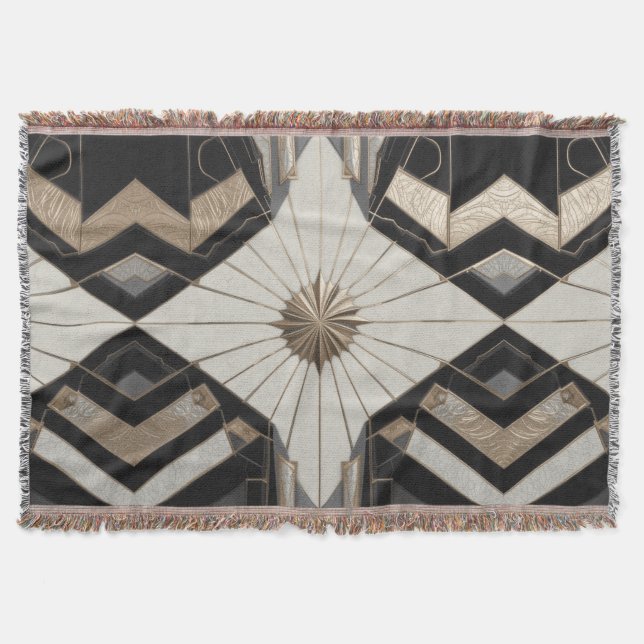 Golden Inspiration Throw Blanket (Front)