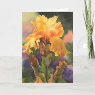 Golden Iris Card