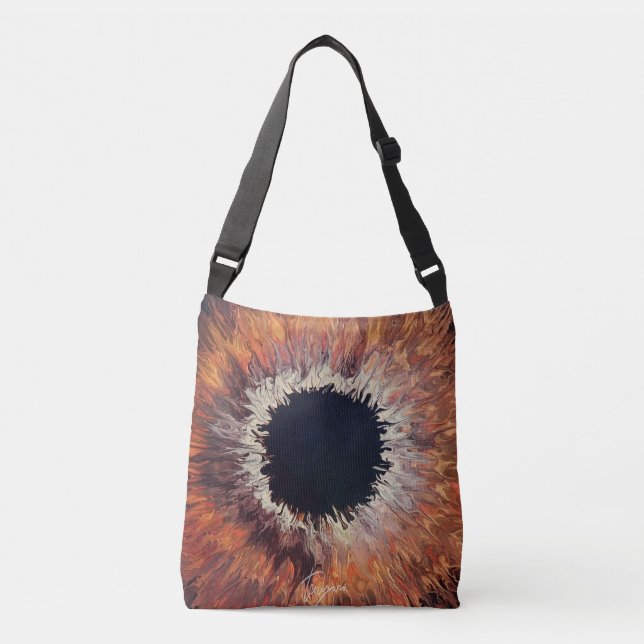 Golden Iris Tote Bag (Front)