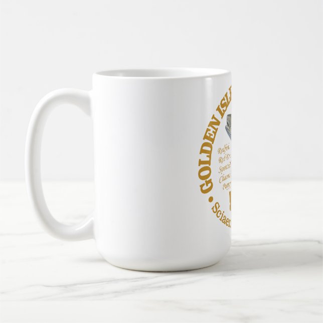 Golden Isles (redfish) Coffee Mug (Left)