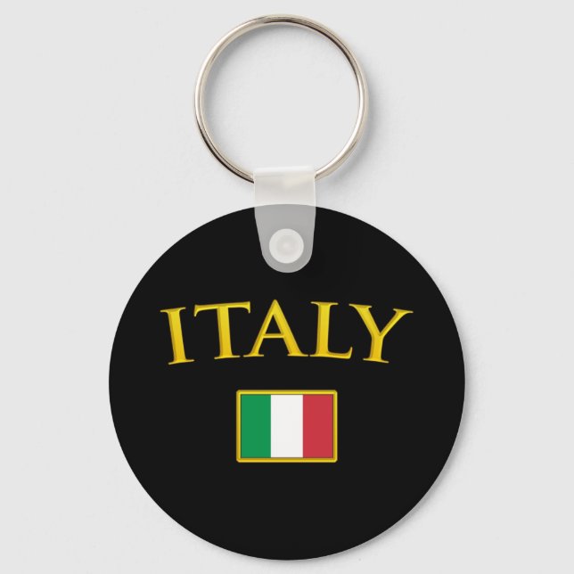 Golden Italy Key Ring (Front)
