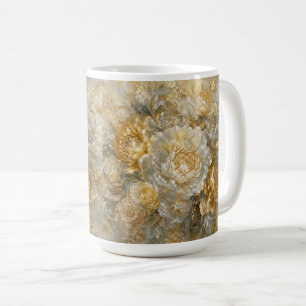 Golden Ivory Garden Coffee Mug