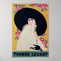Golden Jazz Age Yvonne Legeay by Gesmar