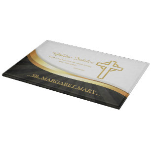 Golden Jubilee, 50 Year Anniversary Nun Cutting Board