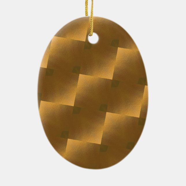Golden Jubilee Ceramic Tree Decoration (Back)